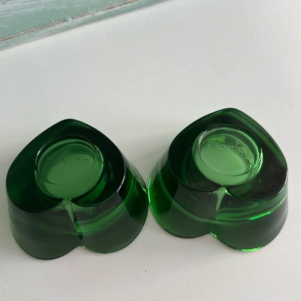 Anu Pentik Finnish Design Glass Votive Candle Holders Made in Finland (2)